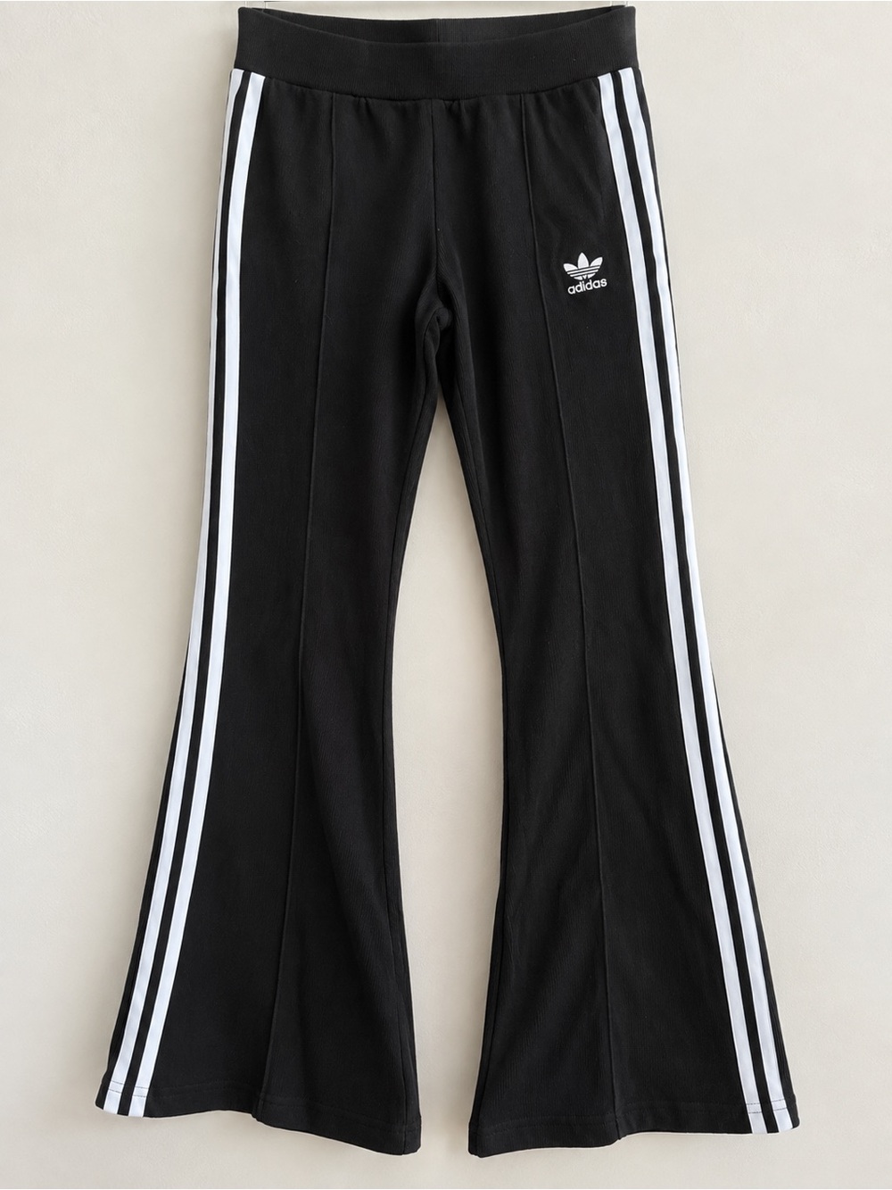 Adidas flared ribbed pants